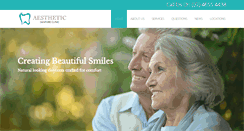 Desktop Screenshot of aestheticdentures.com.au